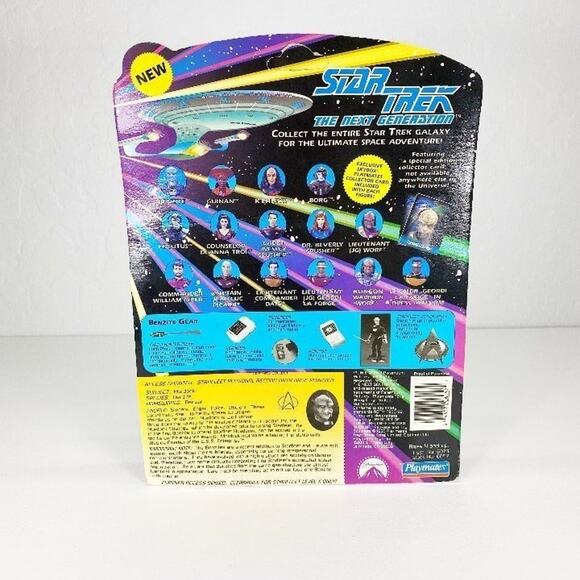 Playmates 1993 Star Trek TNG Mordock The Benzite Action Figure - Picture 2 of 5